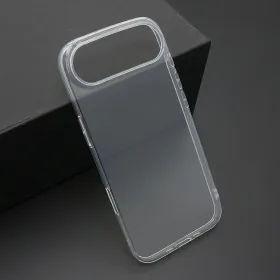 Futrola - maska ultra tanki PROTECT silikon za iPhone AIR (6.6) providna (bela) (MS).