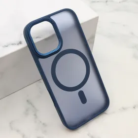Futrola - maska SILKY MagSafe II za iPhone 17 (6.3) plava (MS).