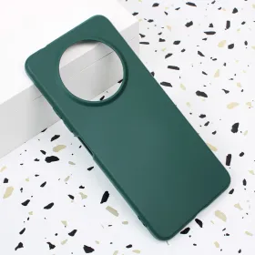 Futrola - maska Shell Velvet za Xiaomi Redmi A3 tamno zelena.