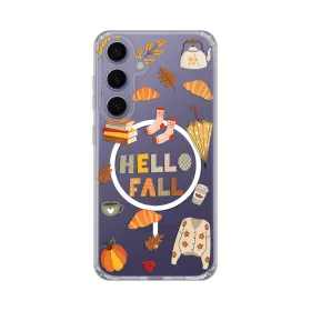 Futrola - maska print Magsafe za Samsung S921B Galaxy S24 Hello Fall.