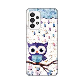 Silikonska futrola - maska print Skin za Samsung A536 Galaxy A53 5G Owl.