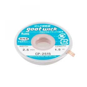Traka (zica) za razlemljivanje i uklanjanje kalaja GOOT CP-2515 2,5mm-1.5m.