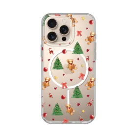 Futrola - maska print Magsafe za iPhone 16 Pro Max 6.9 Merry Bear.