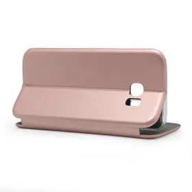 Futrola - maska Teracell Flip Cover za Samsung G935 S7 Edge roze.