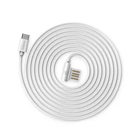 USB Data kabl Remax Rayen RC-075m micro USB beli 1m.