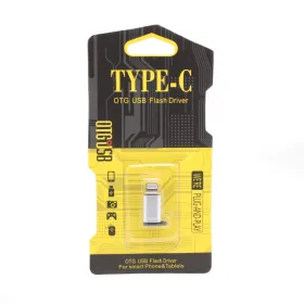 Adapter Micro USB na iPhone srebrni.