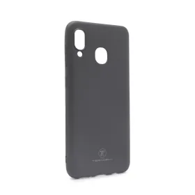 Futrola - maska Teracell Giulietta za Samsung A305 Galaxy A30 mat crna.