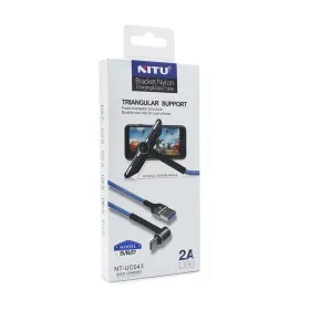 USB Data kabl NITU UC043 iPhone lightning crveni 1m.