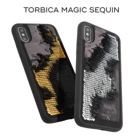 Futrola - maska Magic Sequin za iPhone 6/6S srebrna.