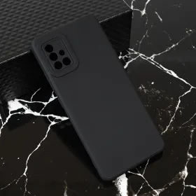 Futrola - maska Teracell Giulietta za Samsung A515F Galaxy A51 mat crna.