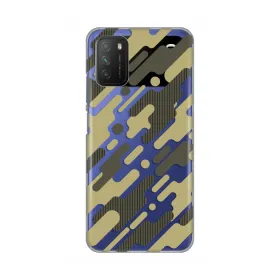 Silikonska futrola - maska print Skin za Xiaomi Poco M3 Army Pattern.