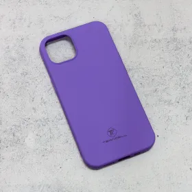 Futrola - maska Teracell Giulietta za iPhone 13 6.1 mat ljubicasta.