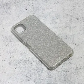 Futrola - maska Crystal Dust za Samsung A226 Galaxy A22 5G srebrna.