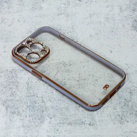 Futrola - maska Cirkon Camera za iPhone 13 Pro 6.1 ljubicasta.