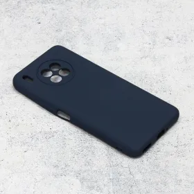 Futrola - maska Nano Silikon za Huawei Honor 50 Lite/Nova 8i tamno plava.