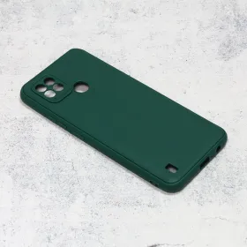 Futrola - maska 3D Camera za Realme C21 tamno zelena.