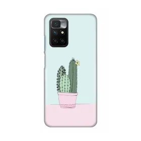 Silikonska futrola - maska print za Xiaomi Redmi 10/Redmi 10 Prime Cactus.