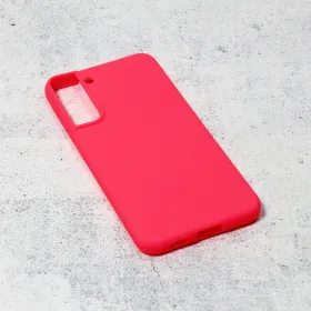 Futrola - maska Teracell Giulietta za Samsung Galaxy S22 Plus 5G mat pink.