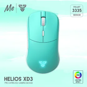 Mis Wireless Gaming Fantech XD3 Helios Mint Edition.