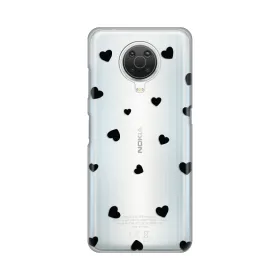 Silikonska futrola - maska print Skin za Nokia G10/G20 Hearts.