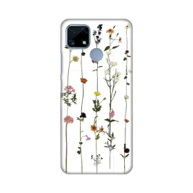 Silikonska futrola - maska print Skin za Realme C25 Flower.