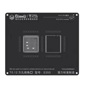 BGA sito Qianli ToolPlus 2D iBlack CPU modul za iPhone 7G A10 S350.