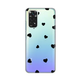 Silikonska futrola - maska print Skin za Xiaomi Redmi Note 11/Redmi Note 11s Hearts.