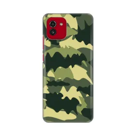 Silikonska futrola - maska print Skin za Samsung A035 Galaxy A03 Army.