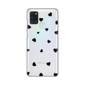 Silikonska futrola - maska print Skin za Samsung A217F Galaxy A21s Hearts.