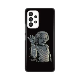 Silikonska futrola - maska print za Samsung A536 Galaxy A53 5G Funny Albert Einstein.