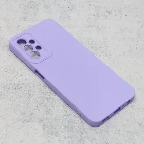 Futrola - maska Silikon Pro Camera za Samsung A135 Galaxy A13 4G ljubicasta.