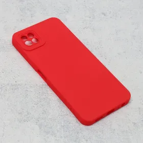 Futrola - maska Silikon Pro Camera za Samsung A226 Galaxy A22 5G crvena.