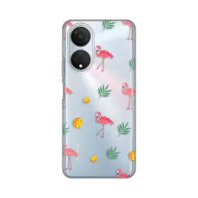 Silikonska futrola - maska print Skin za Huawei Honor X7 Flamingos.