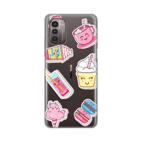 Silikonska futrola - maska print Skin za Nokia G11/G21 Ice cream.
