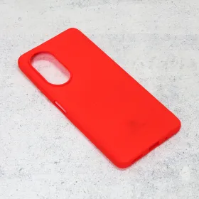 Futrola - maska Teracell Giulietta za Huawei Nova 9 SE/Honor 50 SE mat crvena.