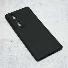 Futrola - maska Teracell Giulietta za Huawei Honor 70 mat crna.
