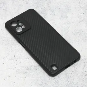 Futrola - maska Carbon fiber za Realme C31 crna.