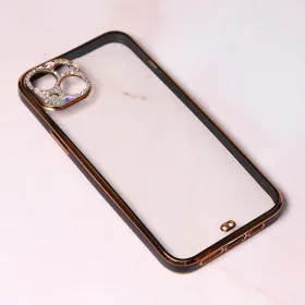 Futrola - maska Cirkon Camera za iPhone 14 Plus 6.7 crna.