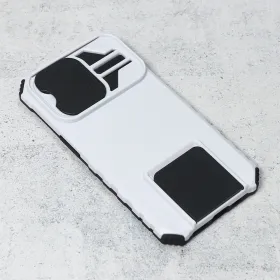 Futrola - maska Crashproof Back za iPhone 14 Pro 6.1 bela.