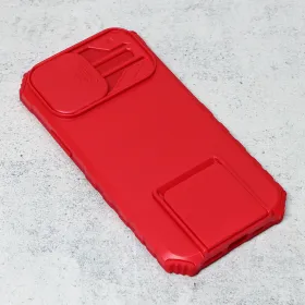 Futrola - maska Crashproof Back za iPhone 12 6.1 crvena.