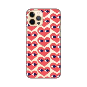 Silikonska futrola - maska print Skin za iPhone 12/12 Pro 6.1 Eye Heart Pattern.