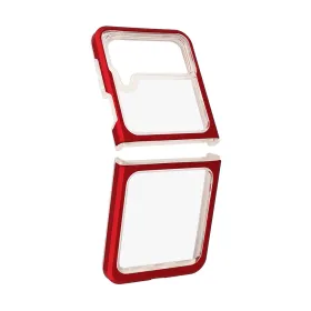 Futrola - maska Color HD za Samsung F721B Samsung F721 Galaxy Z Flip 4 crvena.