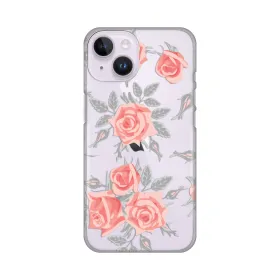 Silikonska futrola - maska print Skin za iPhone 14 6.1 Elegant Roses.