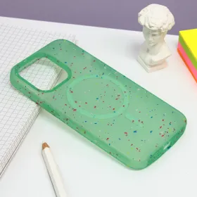 Futrola - maska Colorful Magsafe za iPhone 13 Pro 6.1 zelena.