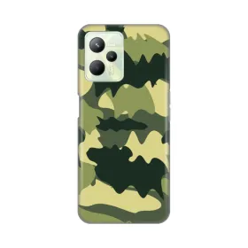 Silikonska futrola - maska print Skin za Realme C35 Army.