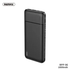Power bank prenosiva baterija Remax Lango RPP-96 2USB 10000mAh crna.