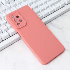 Futrola - maska Silikon Pro Camera za Samsung A235 Galaxy A23 roze.