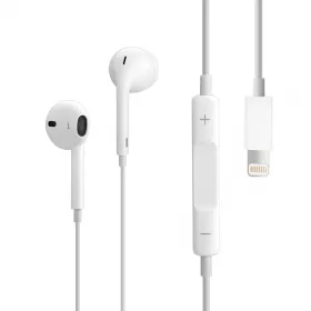 Slusalice sa adapterom za punjenje JH 201 za iPhone lightning bele.