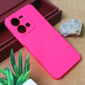 Futrola - maska Teracell Giulietta za Vivo Y22s/Y35 mat pink.