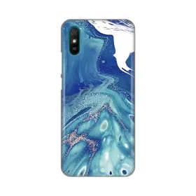 Silikonska futrola - maska print za Xiaomi Redmi 9A Blue Marble.